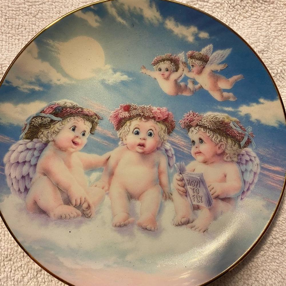 Dreamsicle Collection Plate